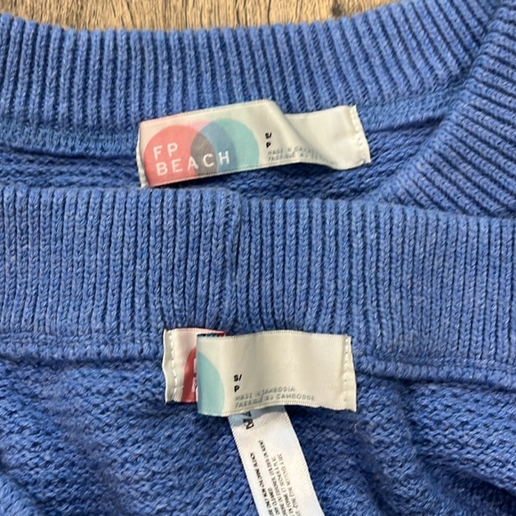 Free People Blue Knit Set - Picture 8 of 8